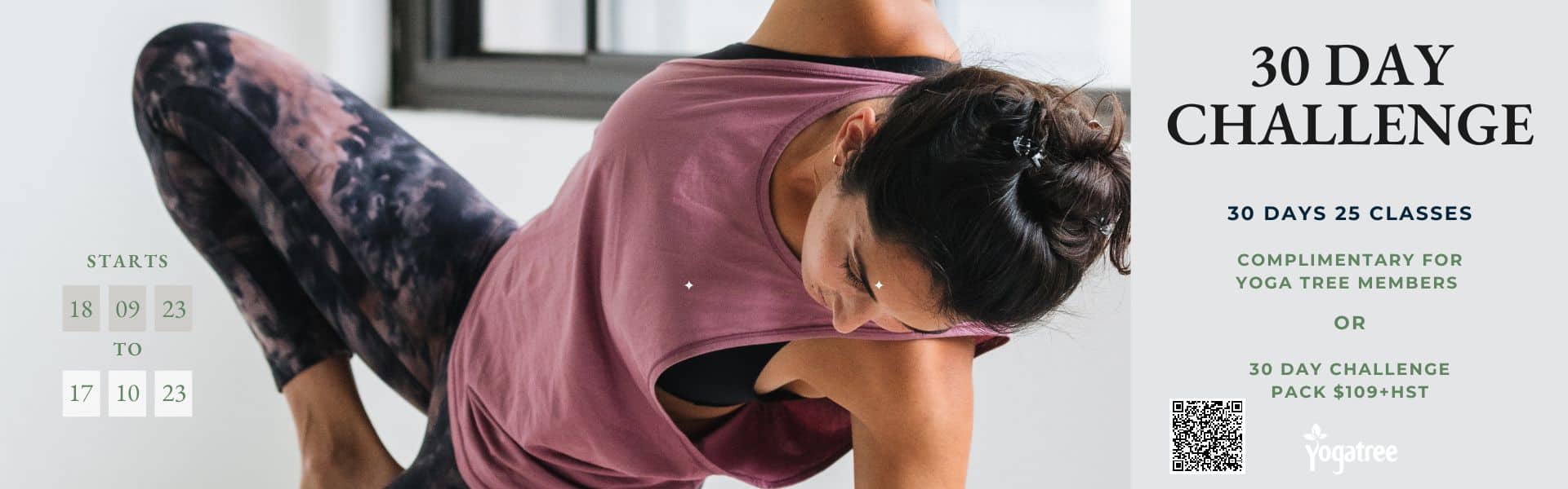 Yoga Tree 30 Day Challenge